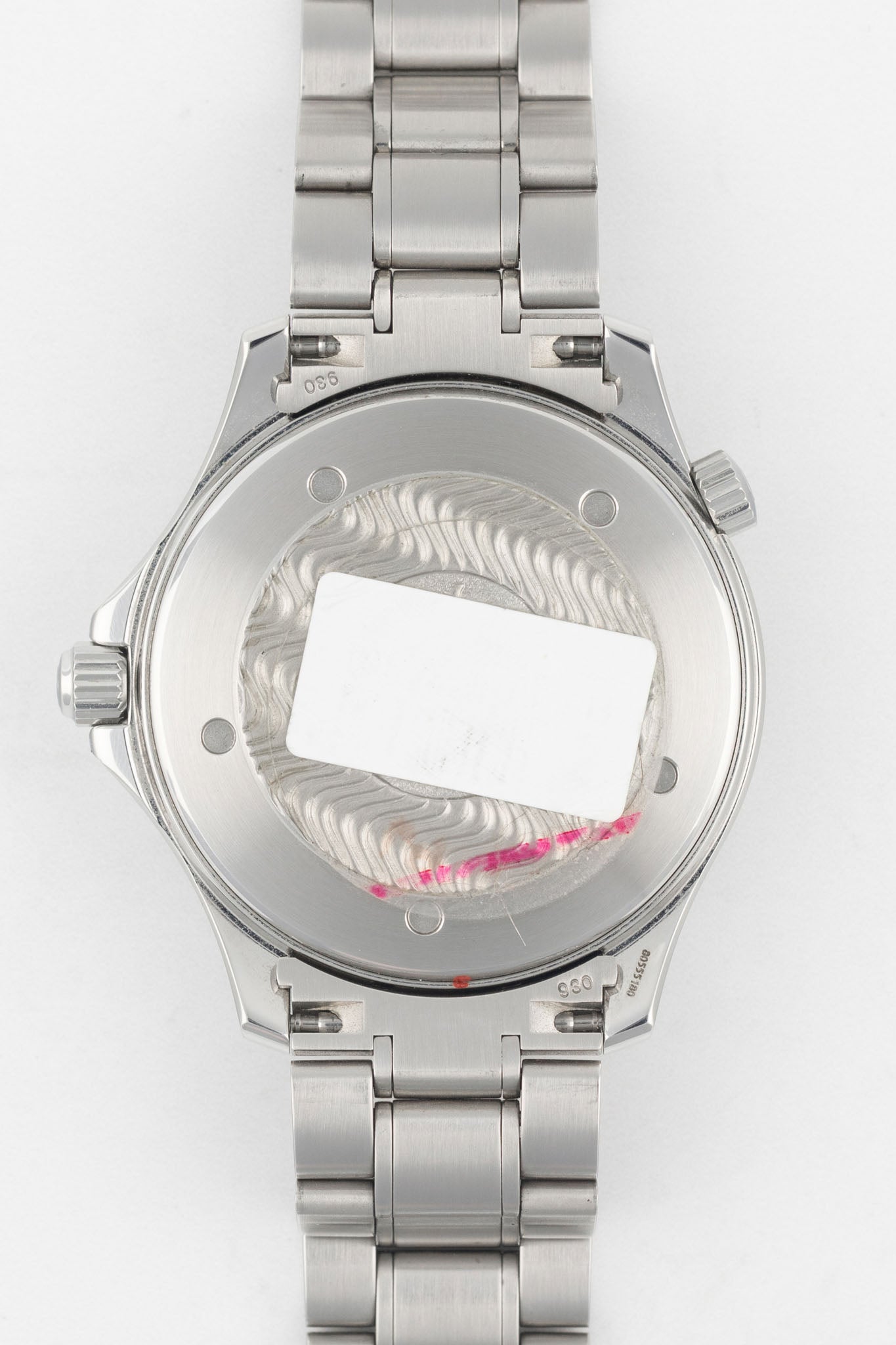 OMEGA Seamaster 300 White Gold Bezel 2230.50.00 – Obsessed By Watches