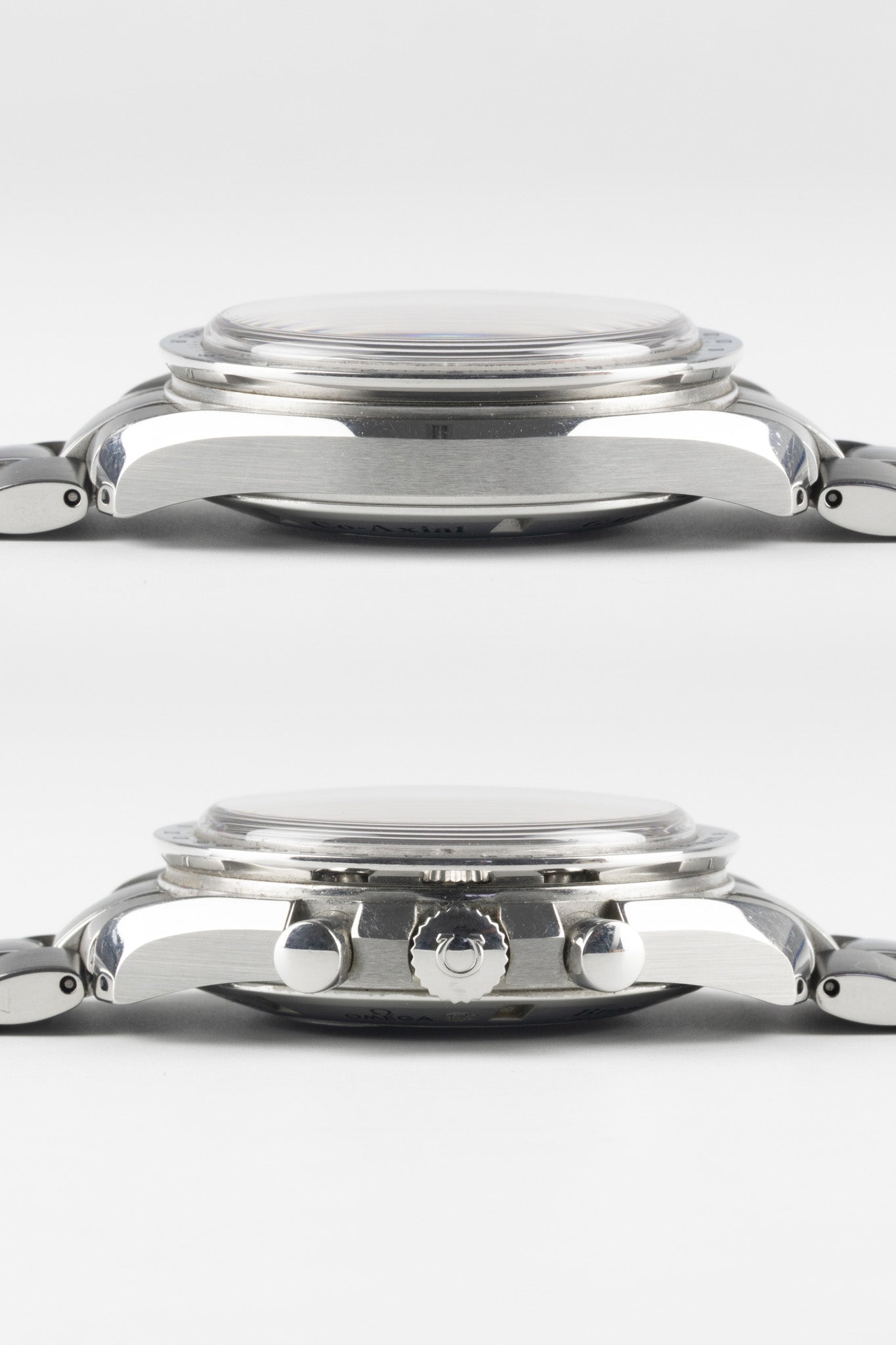 OMEGA Speedmaster Broad Arrow GMT Silver Dial