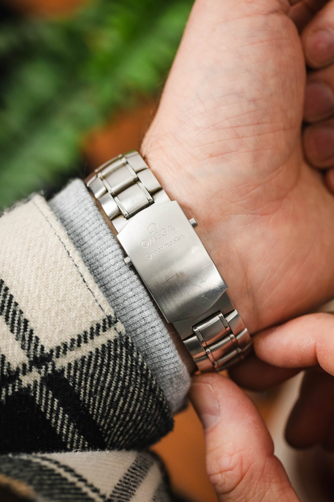 OMEGA Speedmaster Broad Arrow GMT Silver Dial