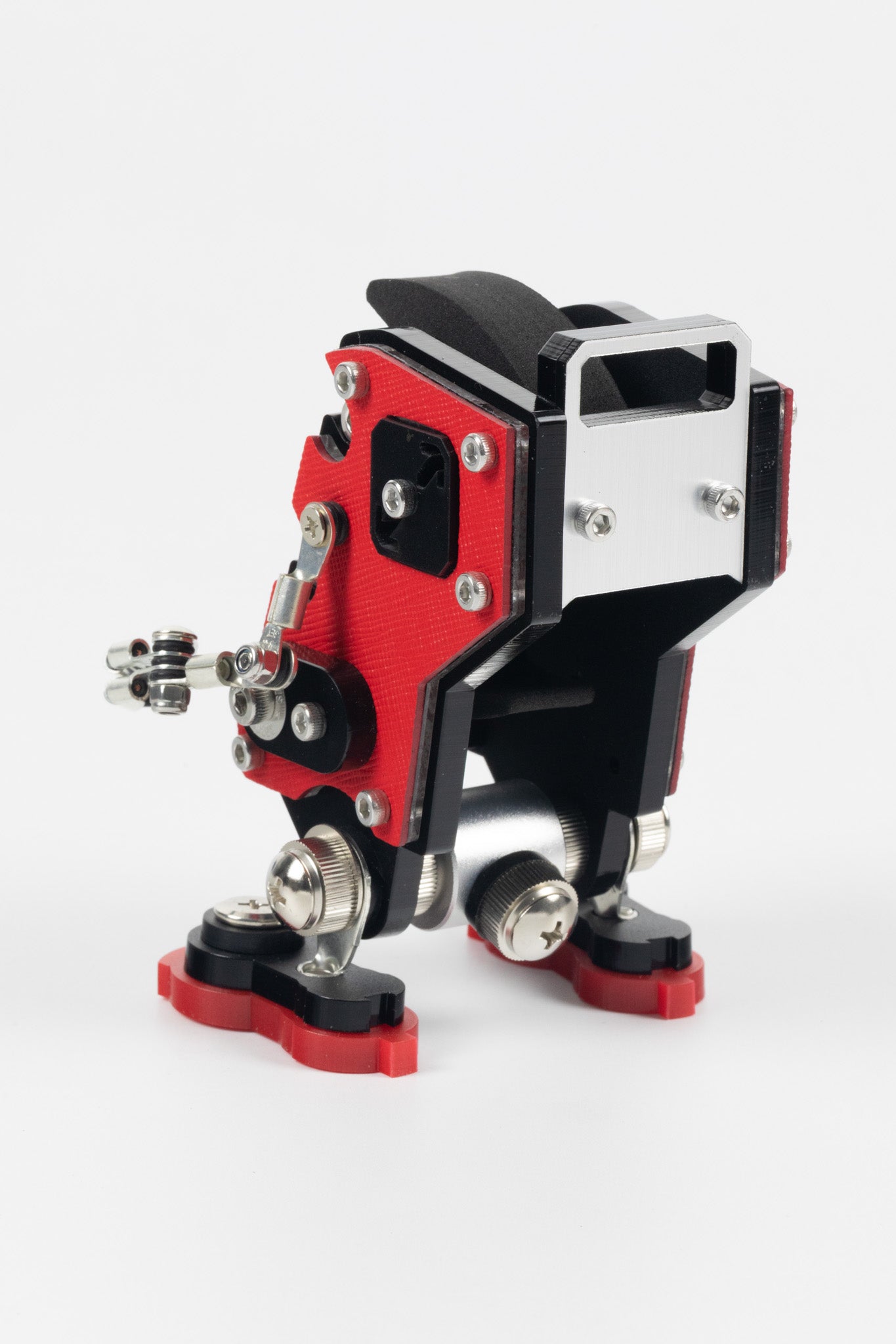 ROBOTOYS - DAVE - SAFFIANO RED - Apple & Galaxy Watch Charger