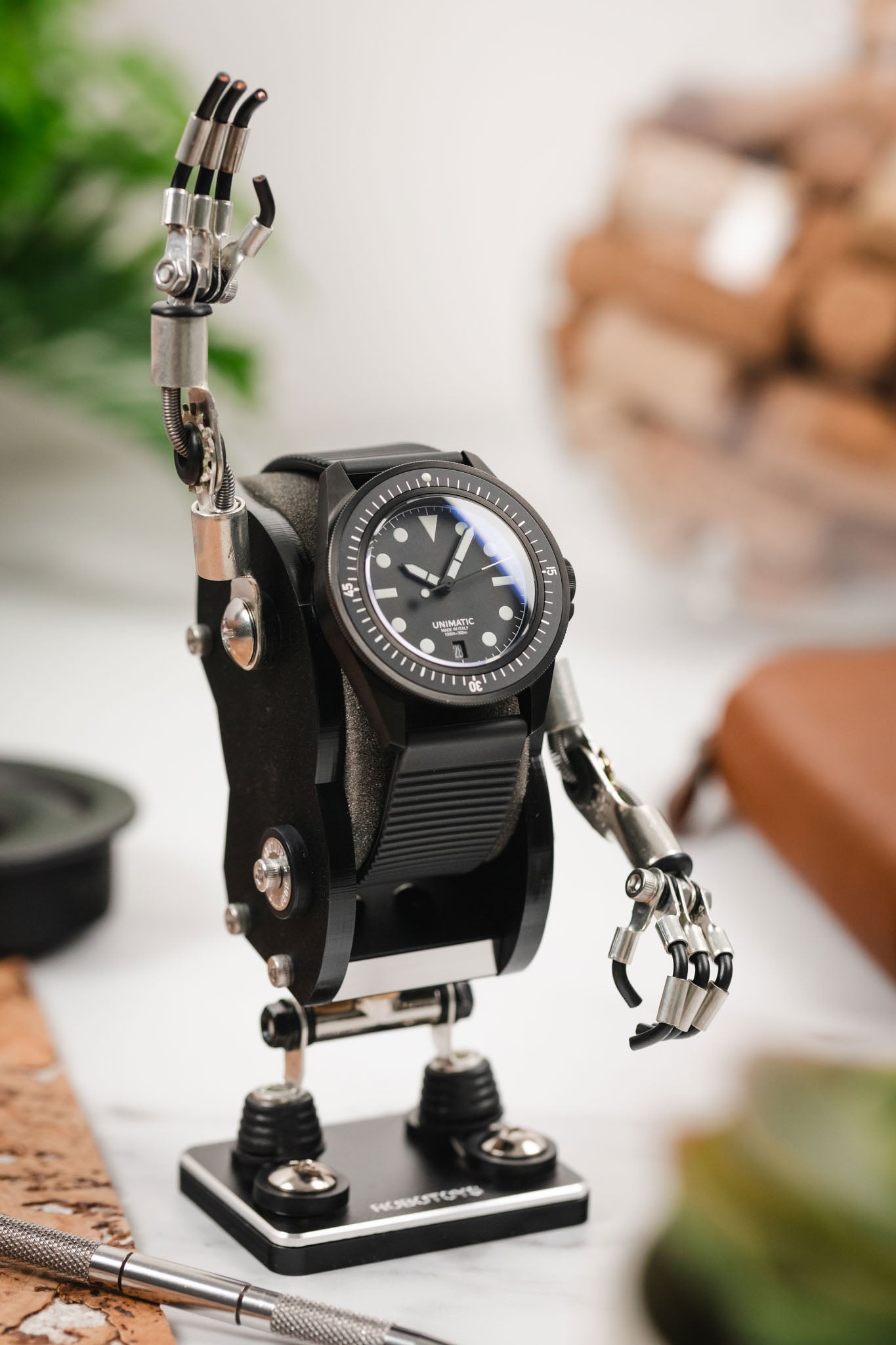 ROBOTOYS - MIKE - BLACK - Watch holder