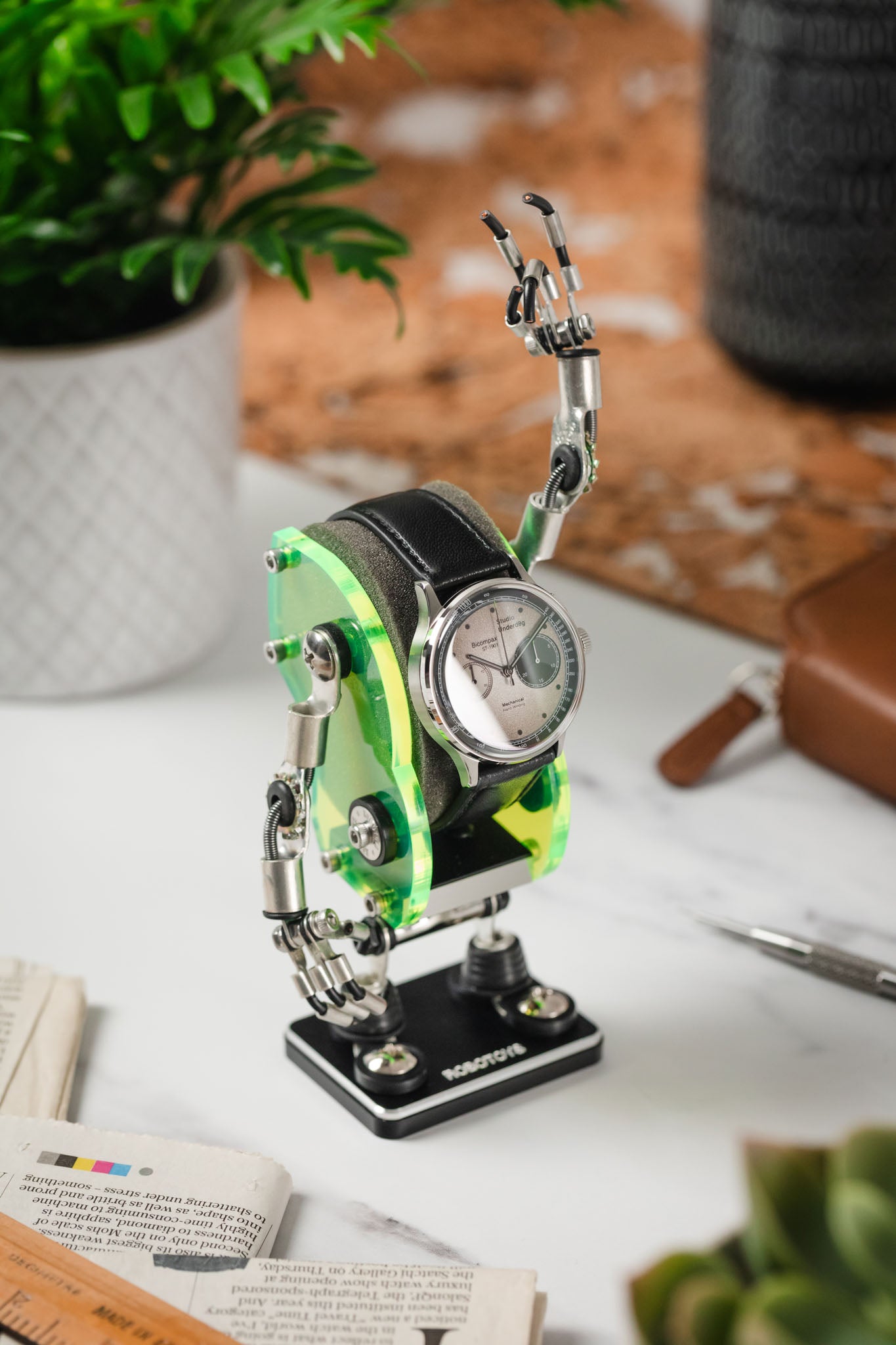ROBOTOYS - MIKE - NEON GREEN - Watch holder