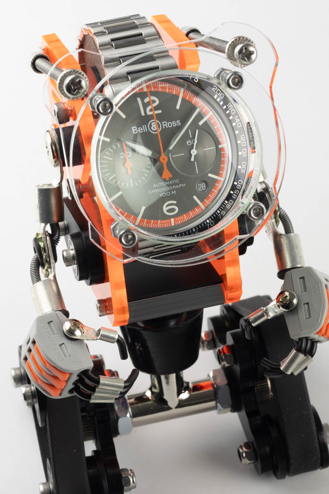Neon orange watch cheap