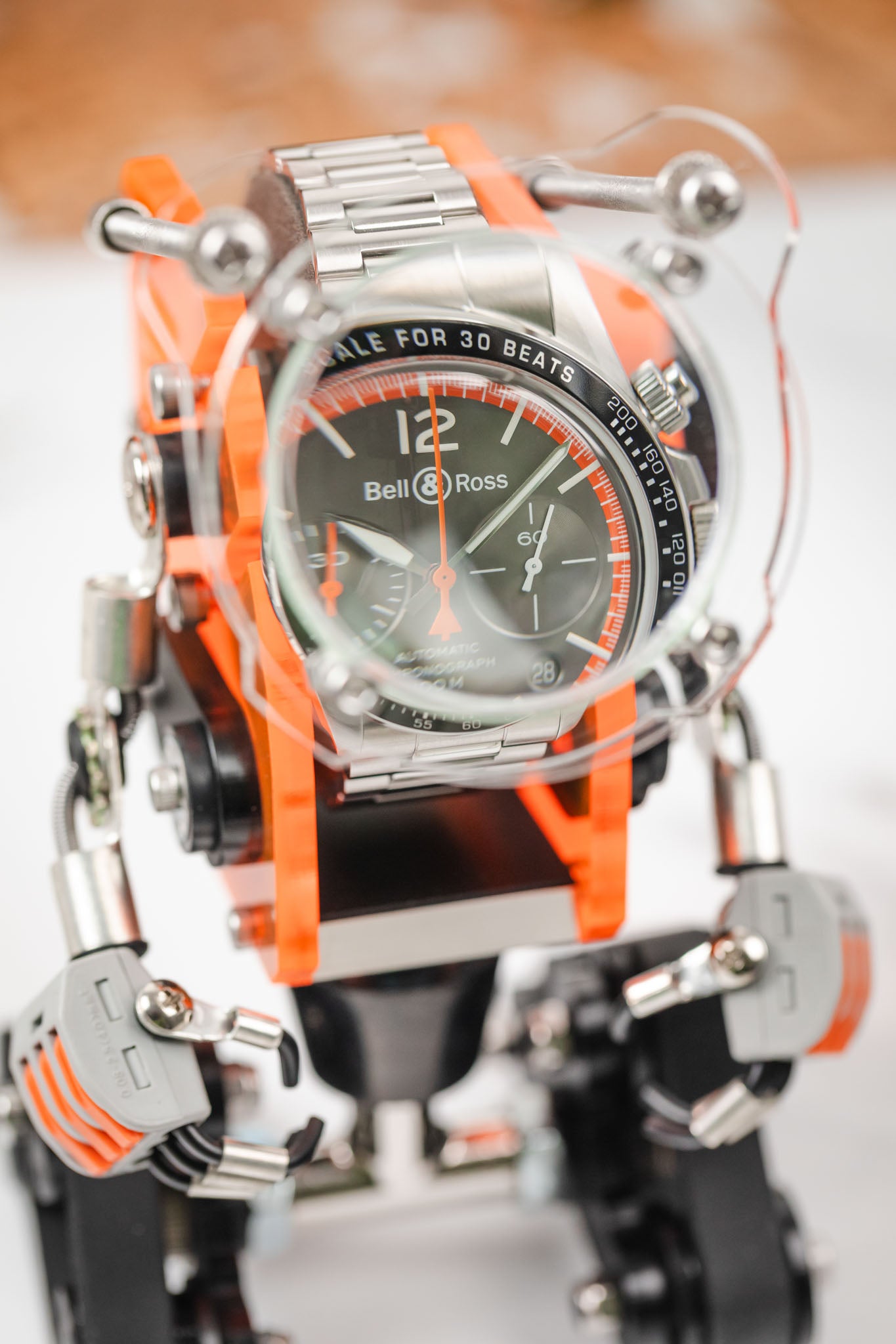 ROBOTOYS - SHERMAN - NEON ORANGE - Watch holder