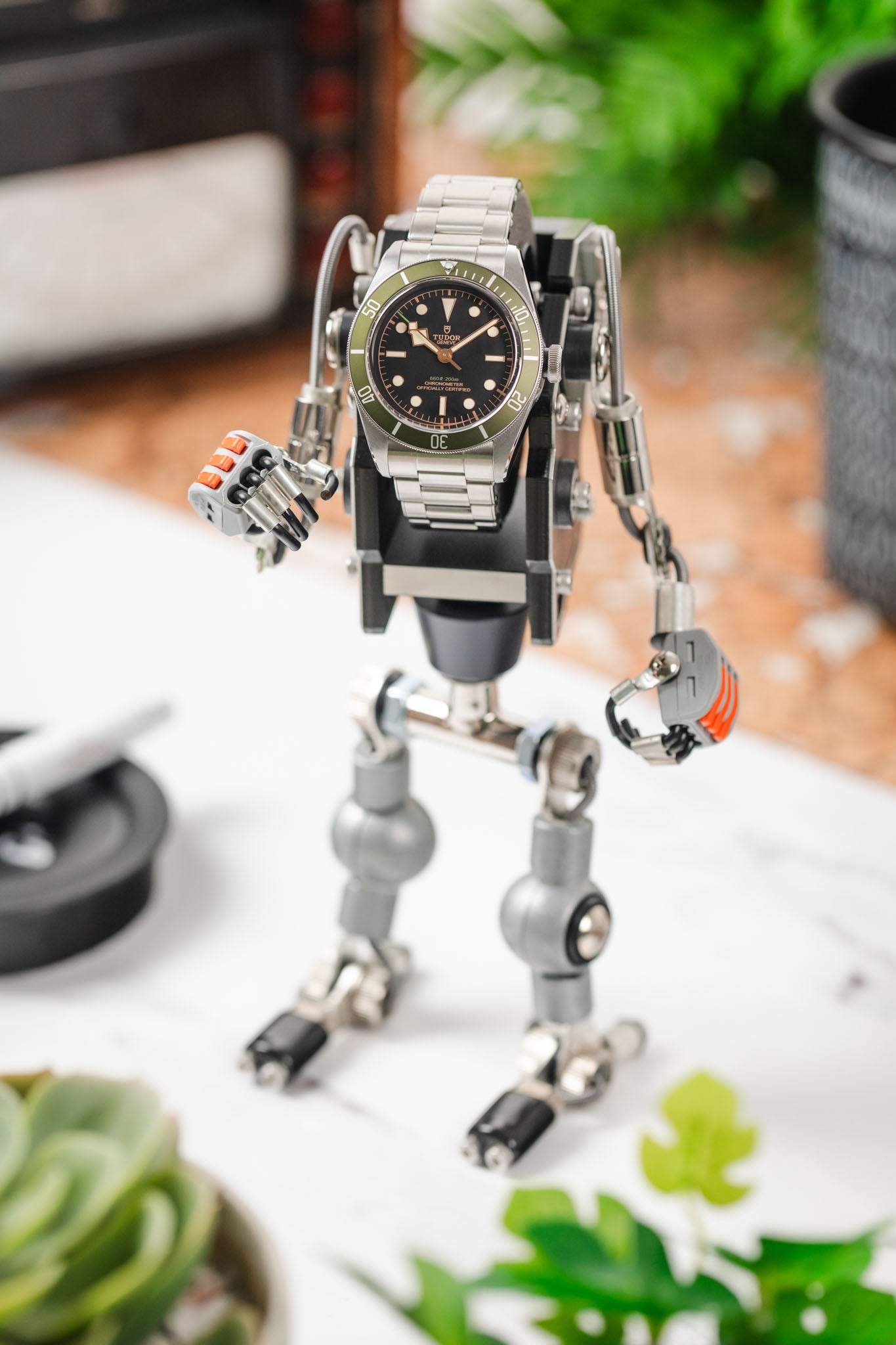 ROBOTOYS - SPUD - Silver Watch holder