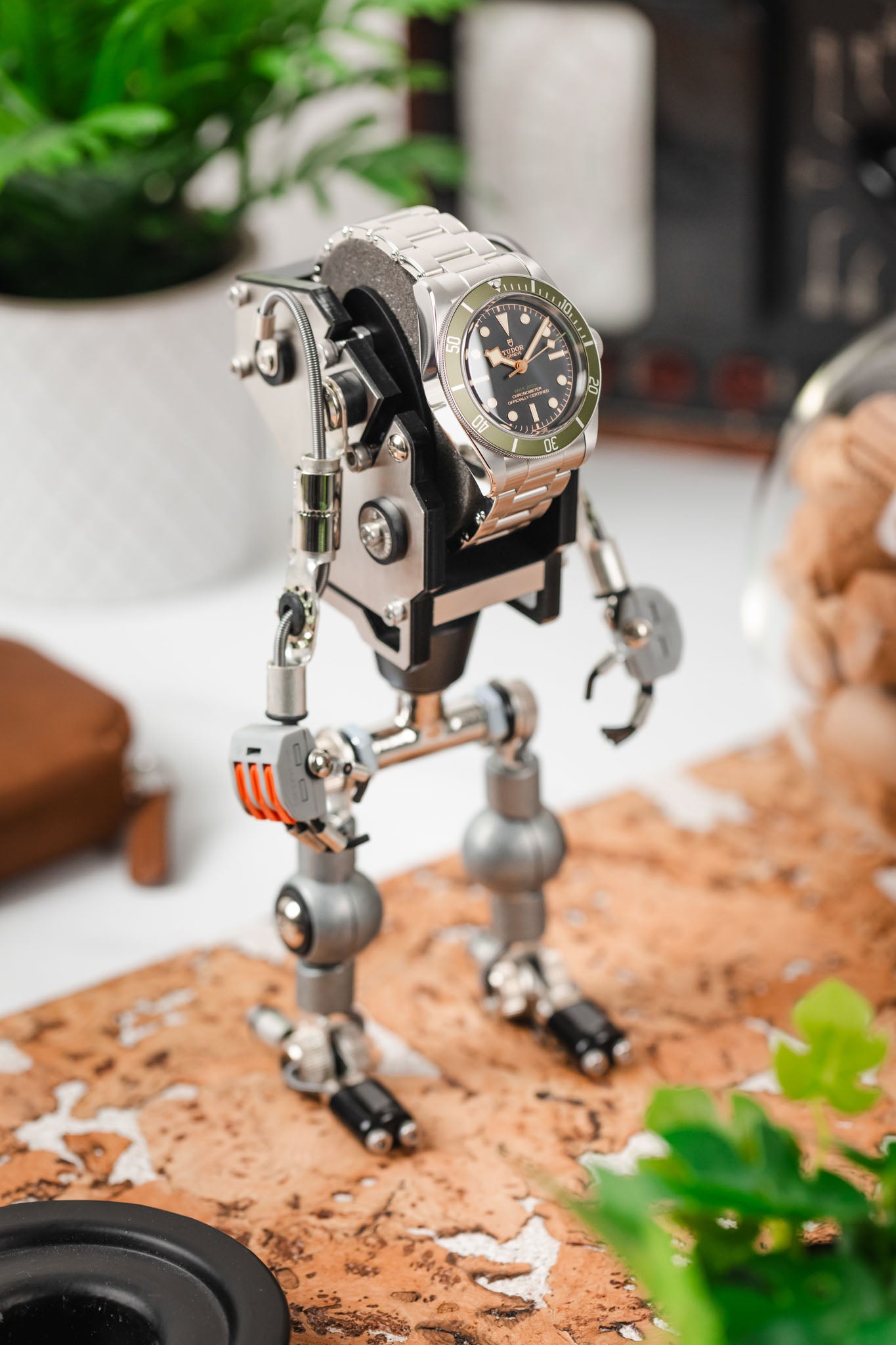 ROBOTOYS - SPUD - Silver Watch holder