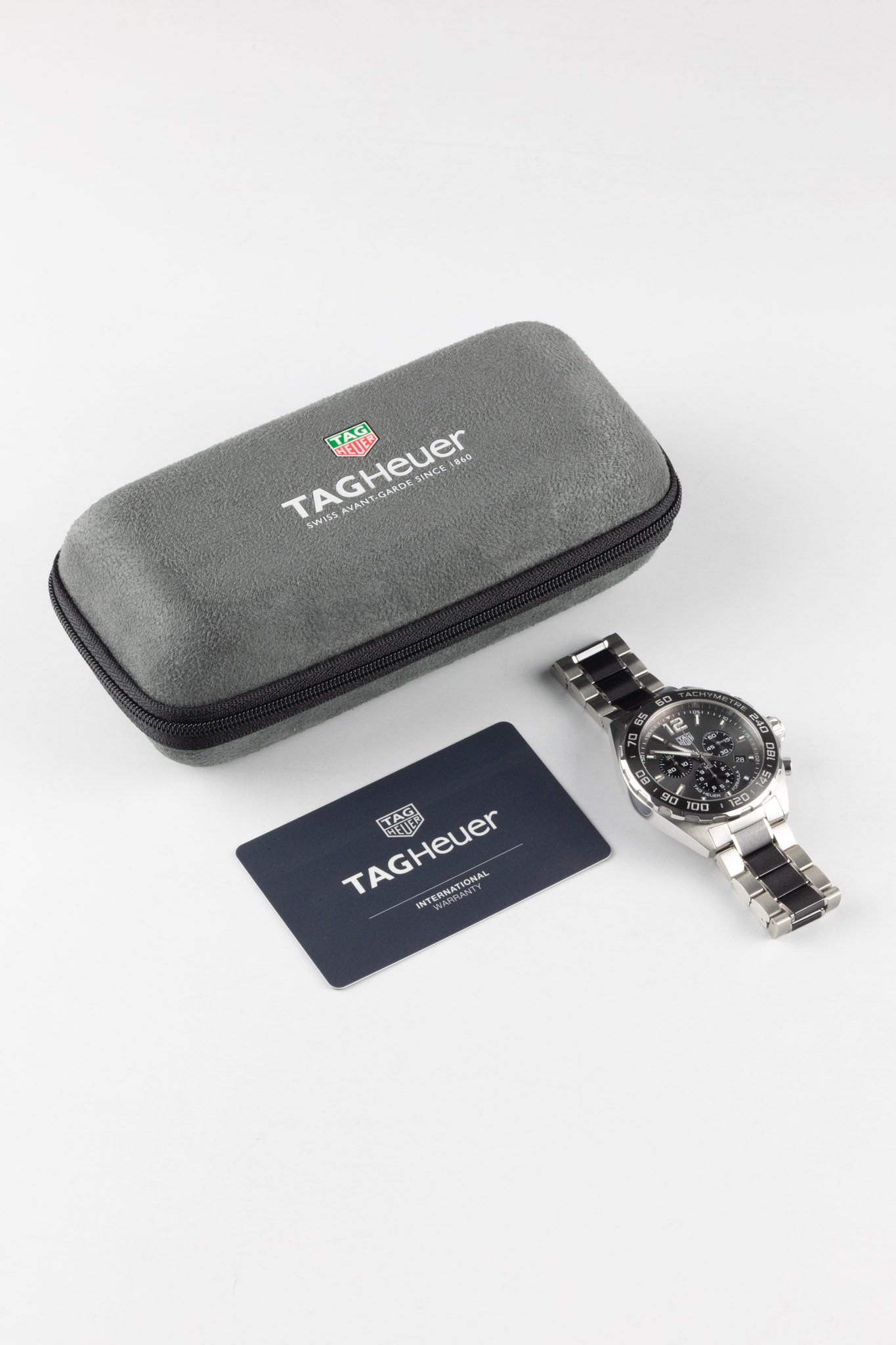 Tag Heuer Formula 1 Grey Sunray Brushed | View Product | Obsessed 