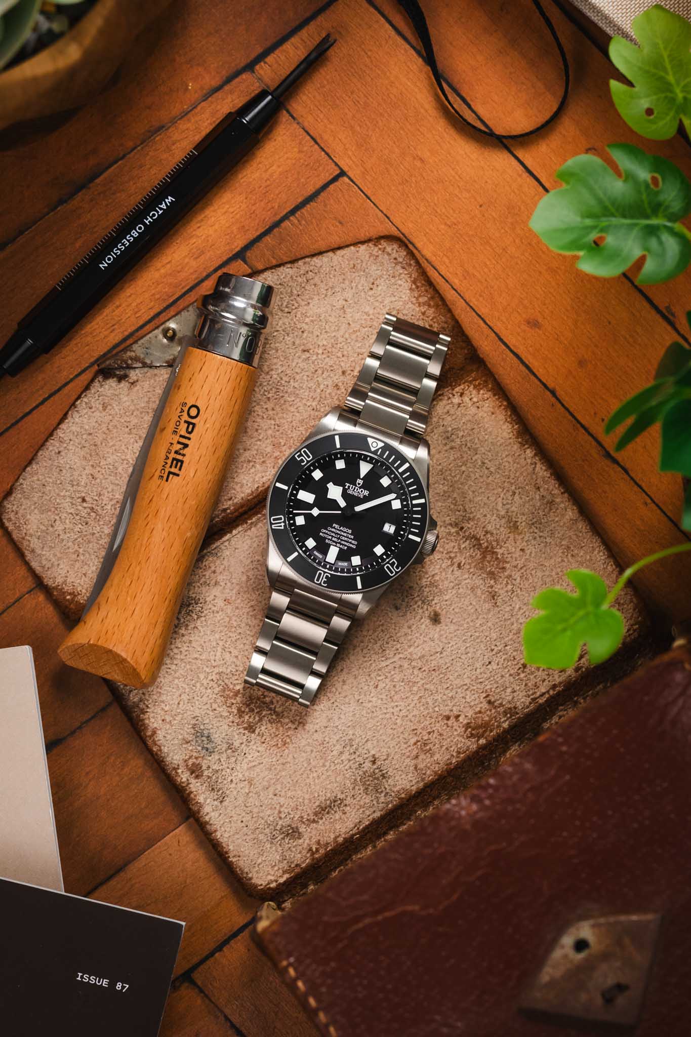 Tudor Pelagos Black Dial 42mm Titanium Diving Watch Obsessed