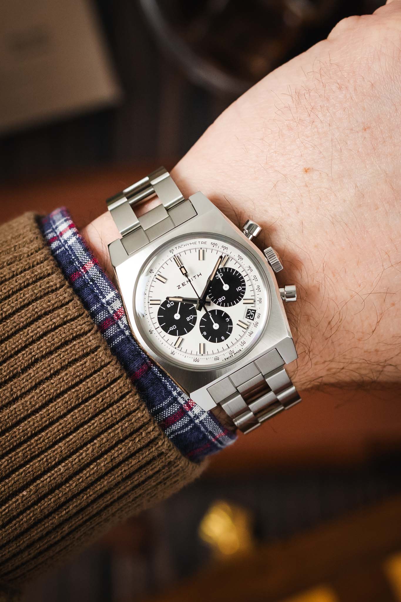 Chronograph Primero A384 Zenith El Primero 50th Anniversary