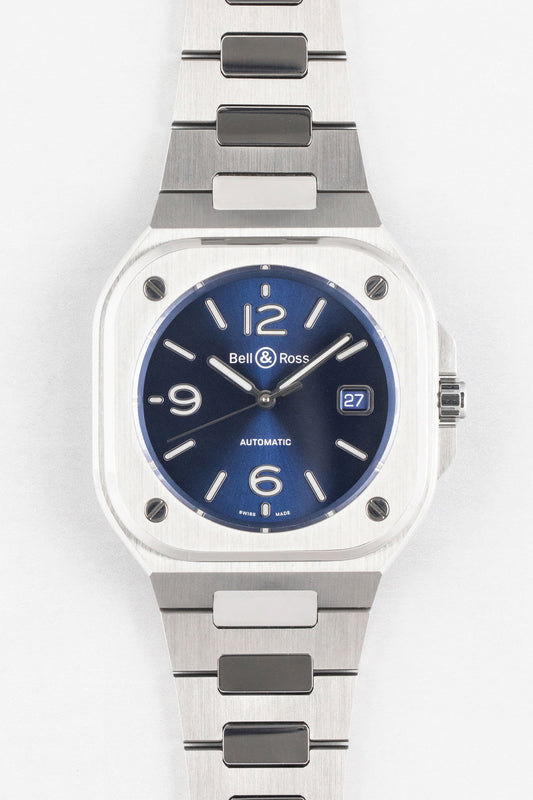 BELL & ROSS BR05 Blue Steel BR05A-BLU-ST/SST