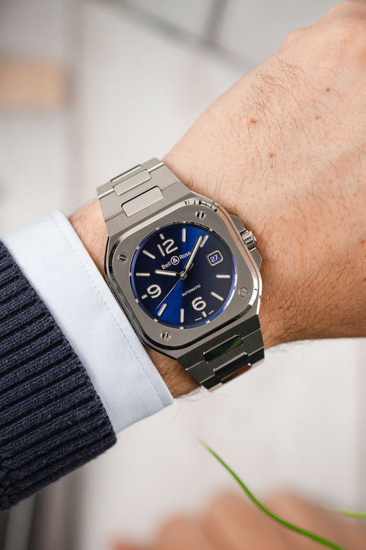 BELL & ROSS BR05 Blue Steel BR05A-BLU-ST/SST