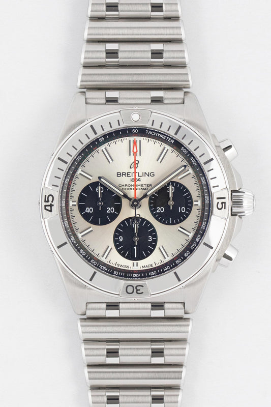 BREITLING Chronomat B01 42 silver