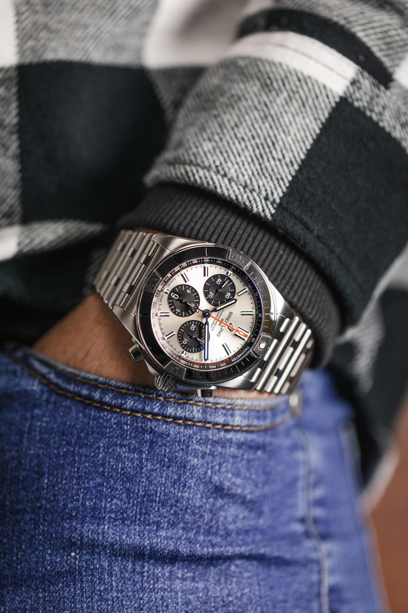 BREITLING Chronomat B01 42mm Silver Obsessed By Watches