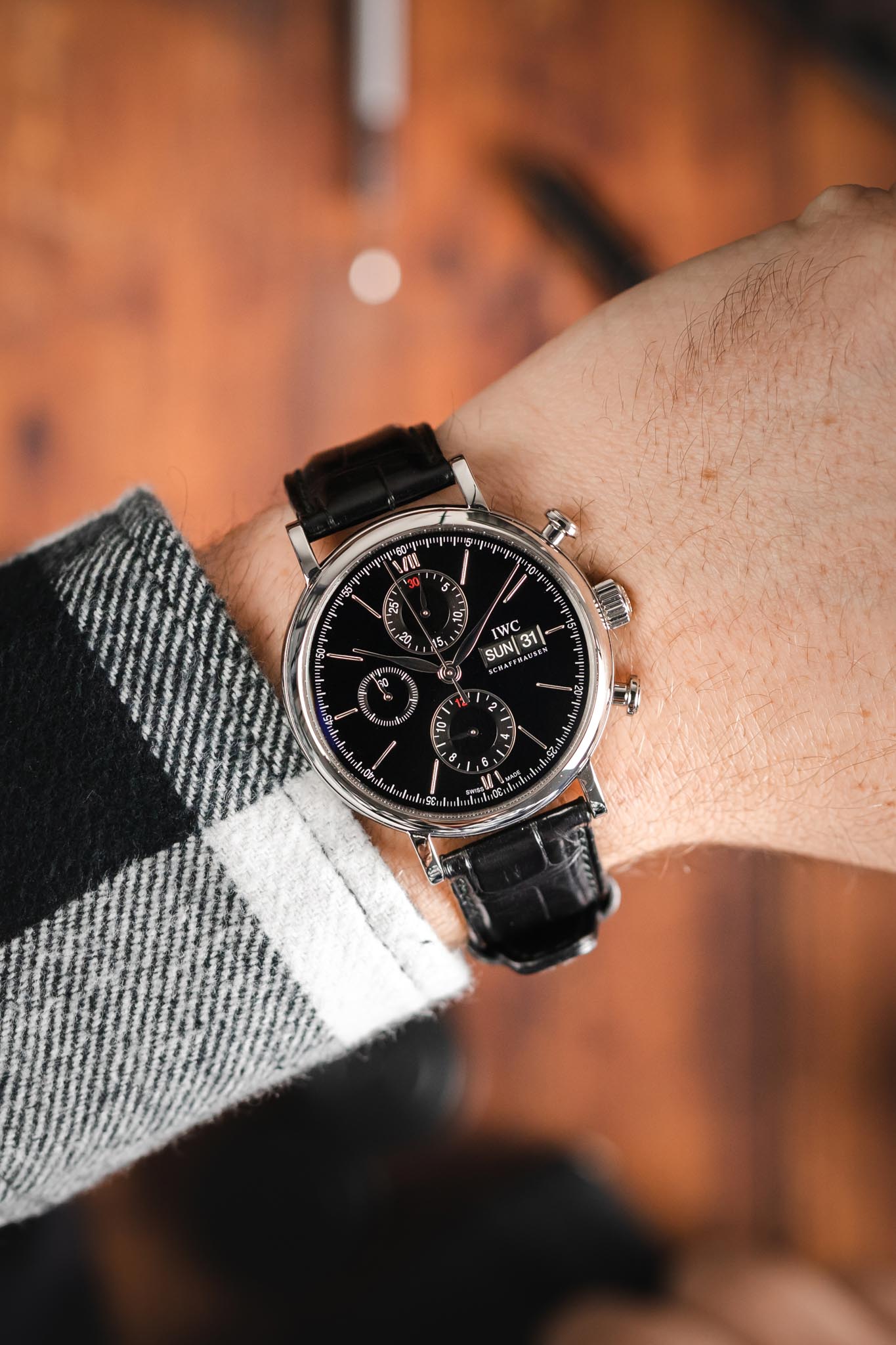 IWC Portofino Chronograph 42mm - Black