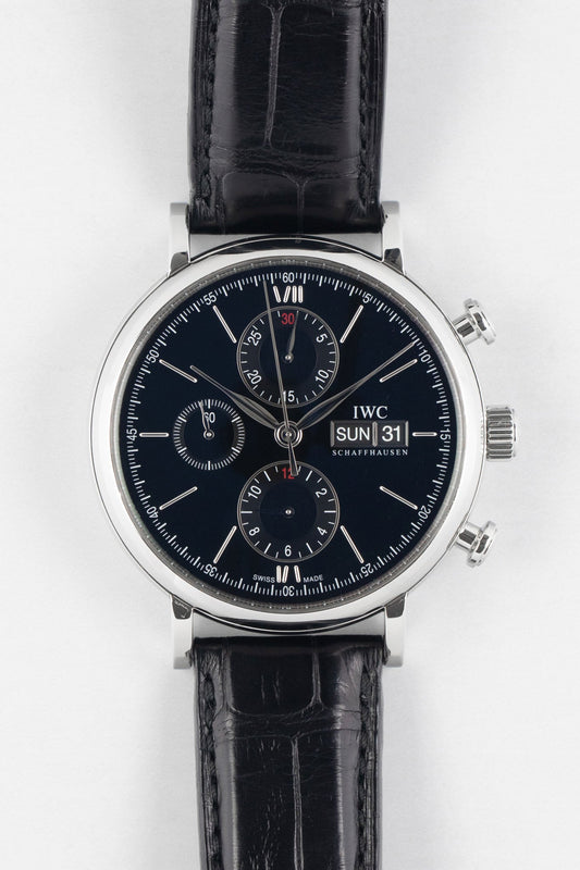 IWC Portofino Chronograph 42mm - Black