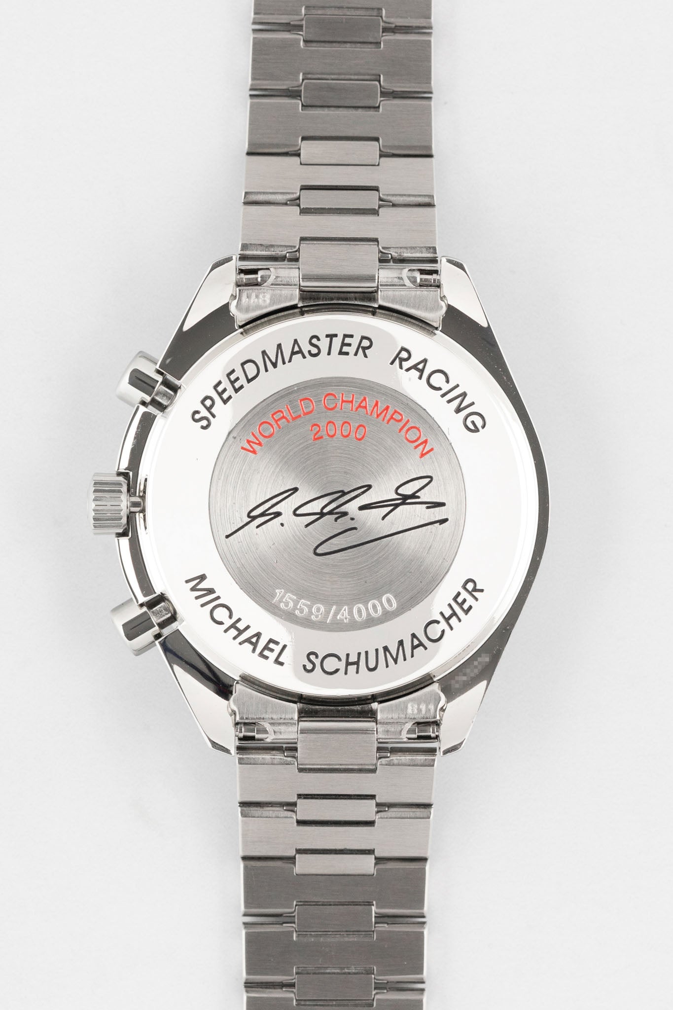 OMEGA Speedmaster Racing 'Michael Schumacher'  - Steel Silver