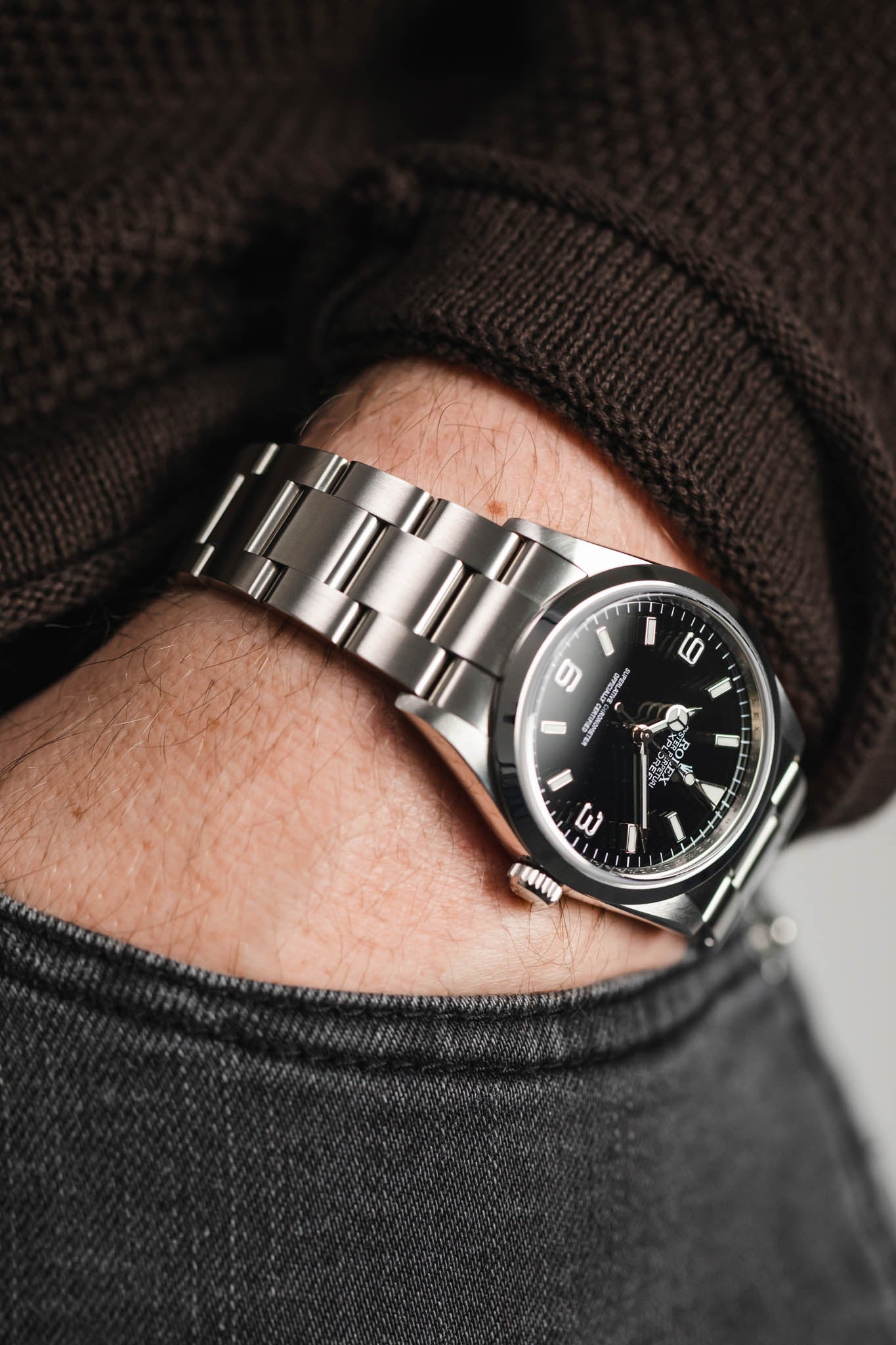 røg Født Under ~ Rolex 36mm Explorer | Black Dial | Obsessed by Watches – Obsessed By Watches