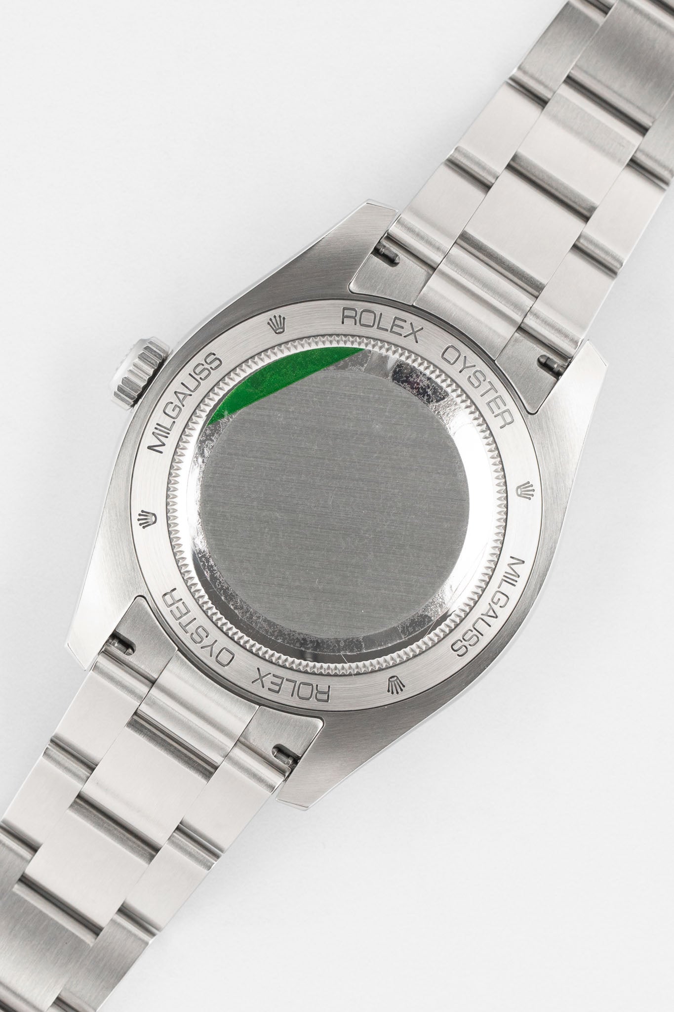 Rolex milgauss store case back