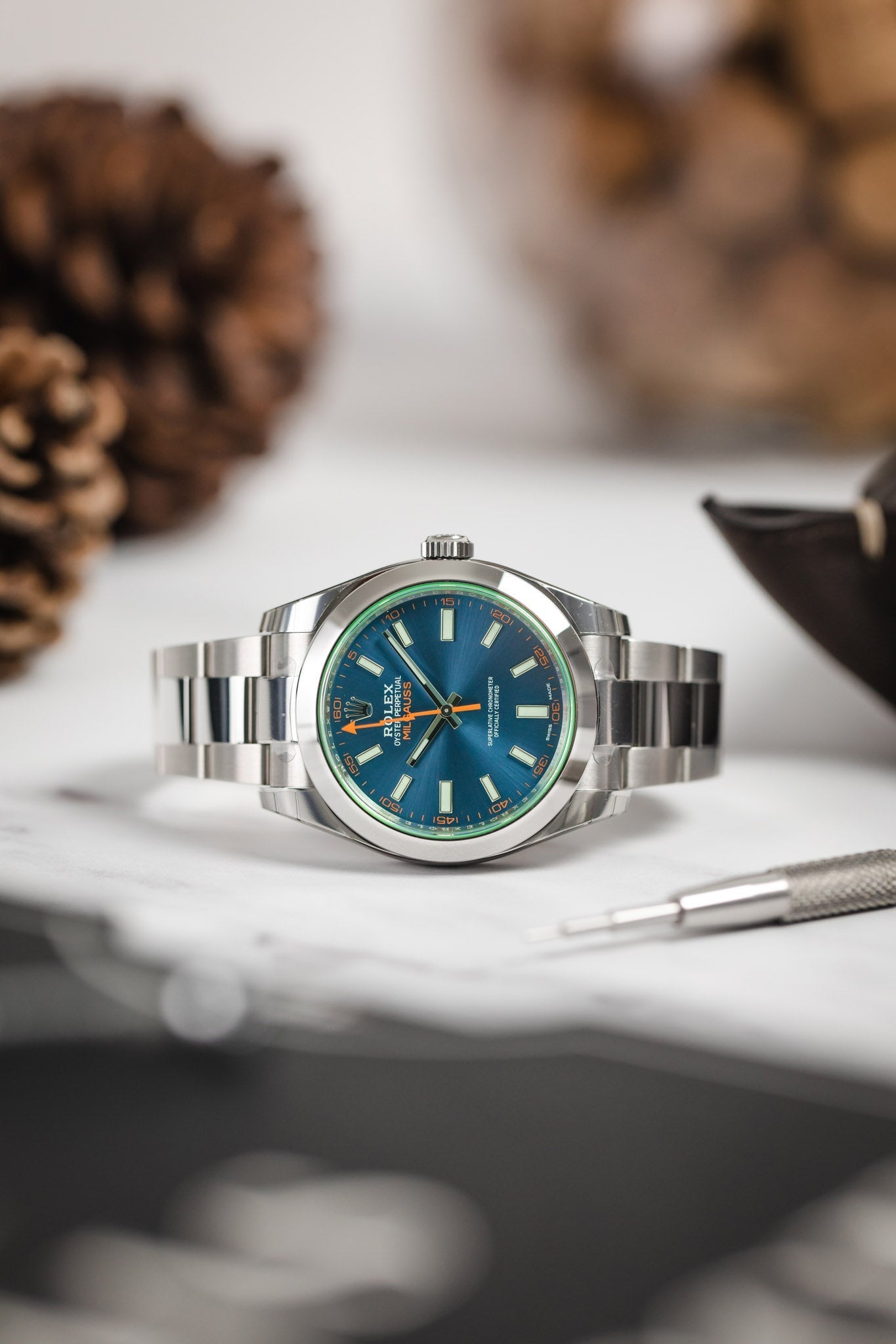 ROLEX Milgauss Z-Blue Dial