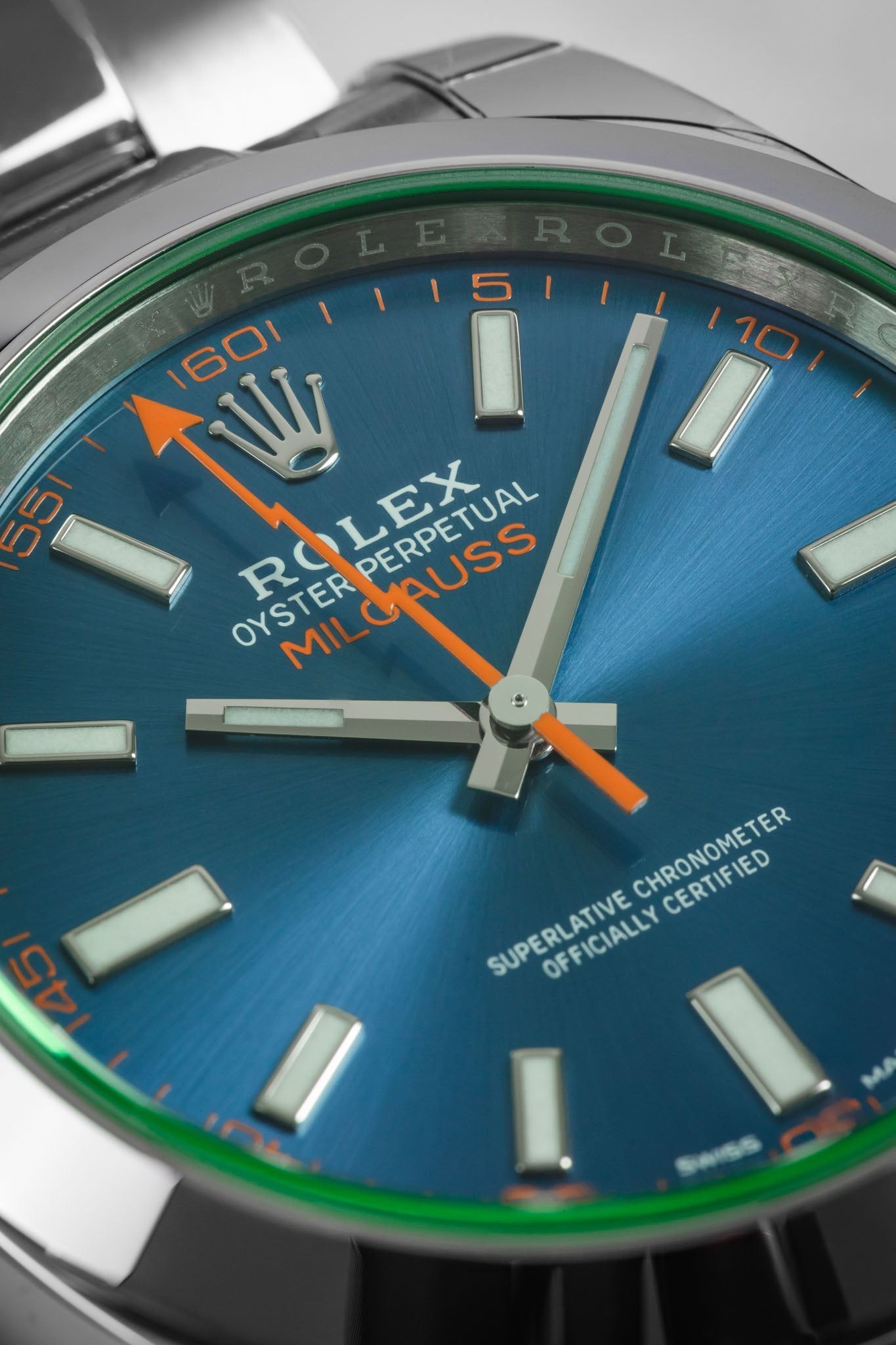 ROLEX Milgauss Z-Blue Dial