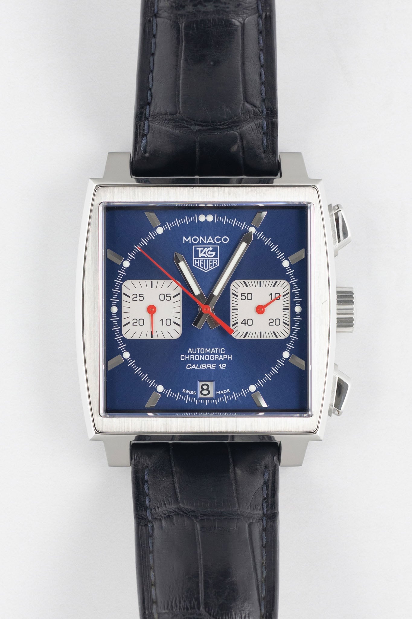TAG HEUER Monaco Blue Dial Stainless Steel 39mm Chronograph
