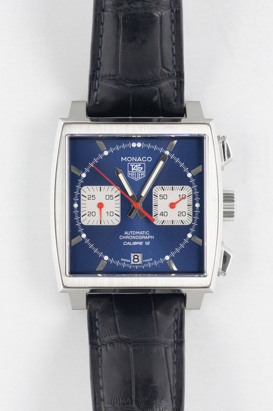 TAG HEUER  Monaco Calibre 12 - Blue 39mm