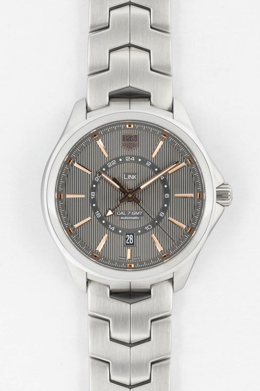 TAG HEUER Link Calibre 7 GMT WAT201C.BA0951