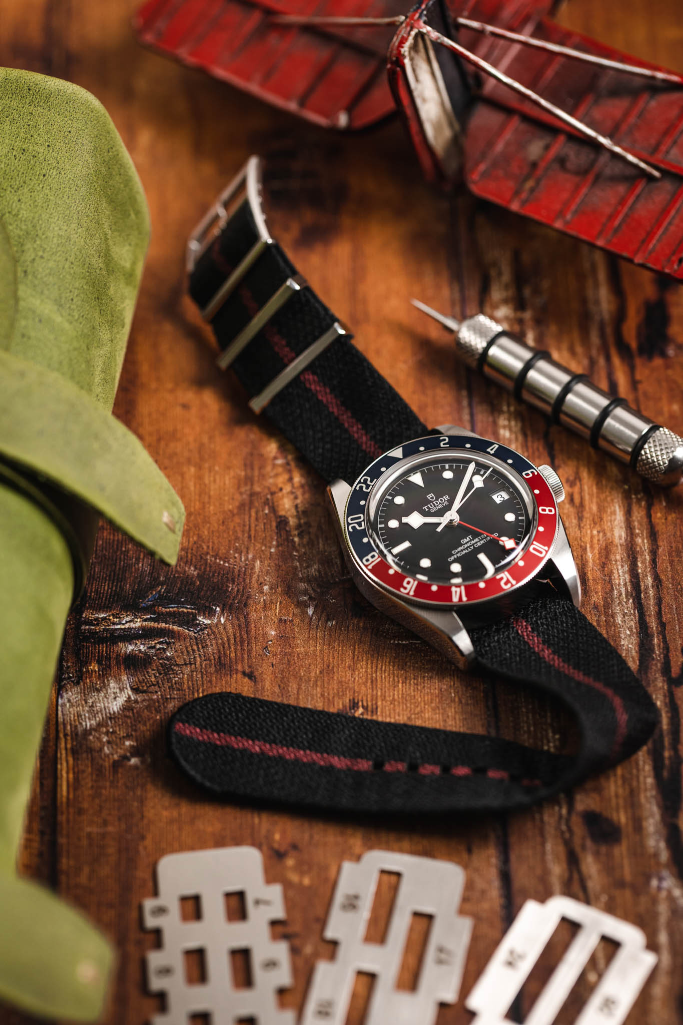 TUDOR M79830RB 0003 Black Bay GMT 41mm Automatic Watch Pepsi Bezel Obsessed By Watches